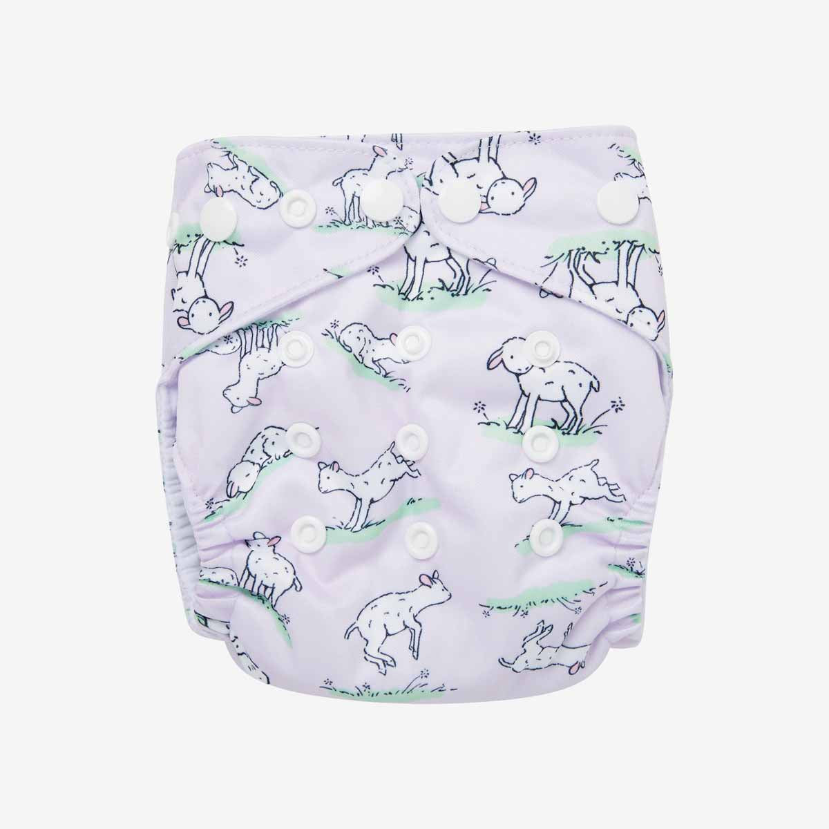 Reusable Reusable Nighttime Diapers Nappy With Pocket For Elderly