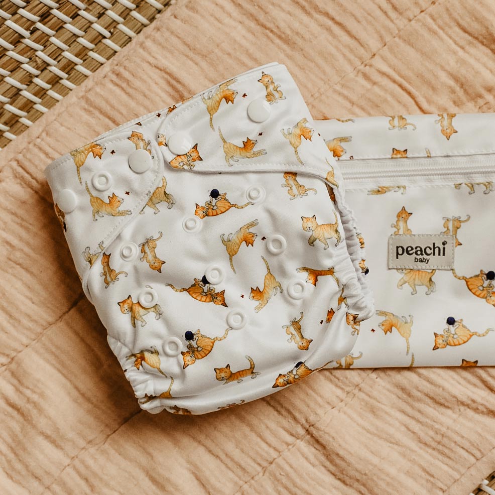 Peachi Baby Mini Wet Bag for Reusable Nappies
