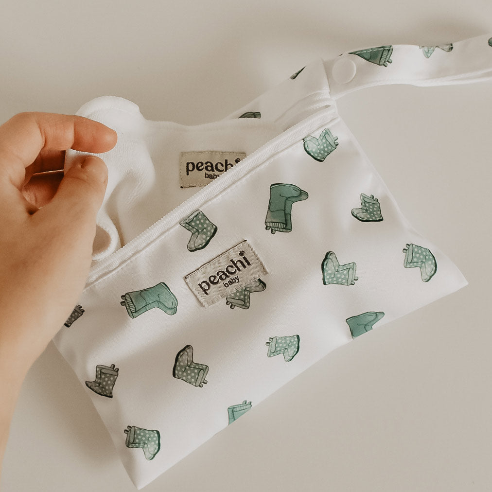 Peachi Baby Mini Wet Bag for Reusable Nappies